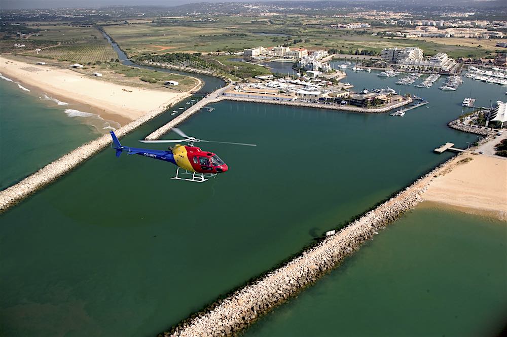 algarve helicopter tours